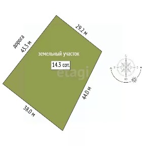 Продается участок, 20 сот.