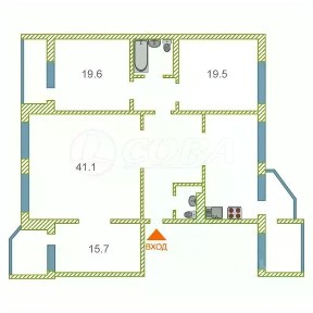 Продается 4-комн. квартира, 151 м²