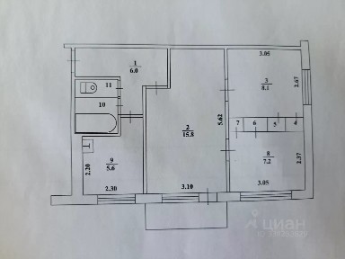 Продается 3-комн. квартира, 48 м²