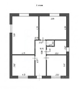 Продается 1-этажный дом, 107 м²