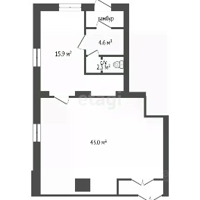 Сдается помещение свободного назначения, 69 м²