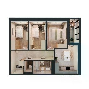 Продается 3-комн. квартира, 58,59 м²