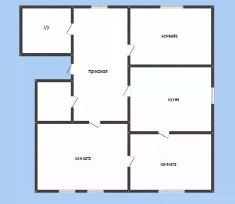 Продается 1-этажный дом, 110 м²