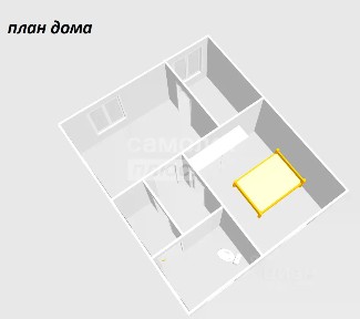 Продается 1-этажный дом, 80 м²