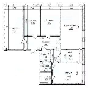 Продается 4-комн. квартира, 135 м²