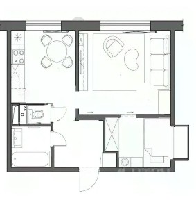 Продается 2-комн. квартира, 34,8 м²