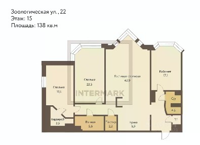 Продается 4-комн. квартира, 138 м²