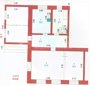 Продается 1-этажный дом, 61 м²
