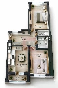 Продается 2-комн. квартира, 69,5 м²