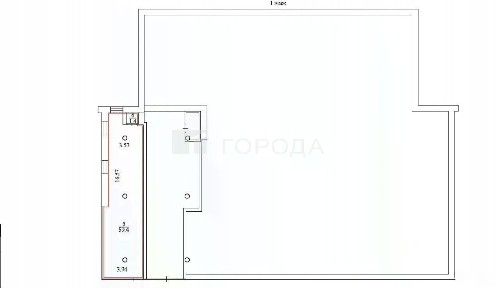 Продается помещение свободного назначения, 60,8 м²