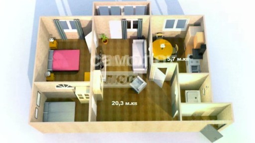 Продается 2-комн. квартира, 44,7 м²