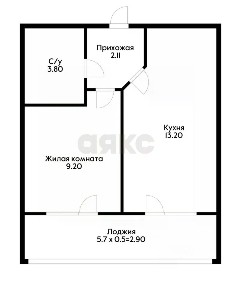 Продается 1-комн. квартира, 31,9 м²