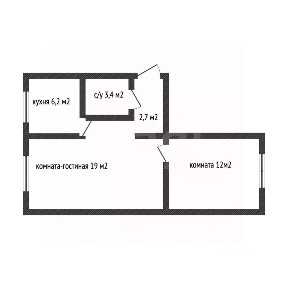 Продается 2-комн. квартира, 43,3 м²