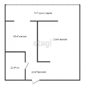 Продается 1-комн. квартира, 29 м²