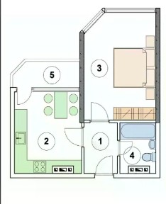 Продается 1-комн. квартира, 45 м²