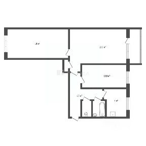 Продается 3-комн. квартира, 60 м²