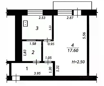 Продается 1-комн. квартира, 31,1 м²