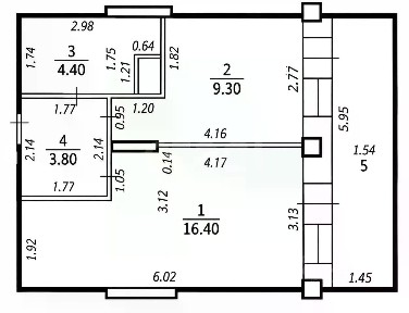 Продается 1-комн. квартира, 33,9 м²