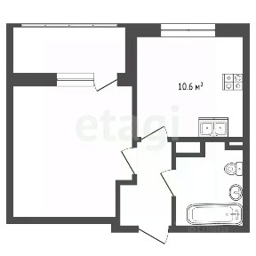 Продается 1-комн. квартира, 33,8 м²