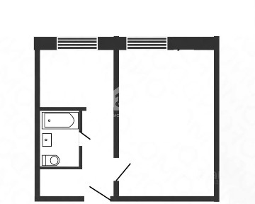 Продается 1-комн. квартира, 30,1 м²