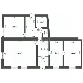 Продается 1-этажный дом, 81,5 м²
