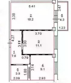 Продается 2-комн. квартира, 50 м²