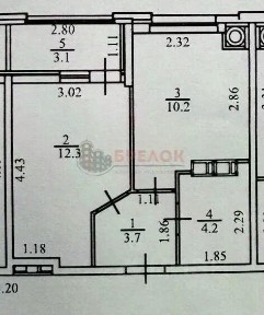 Продается 1-комн. квартира, 34,4 м²