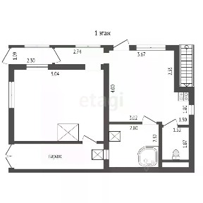 Продается 2-этажный дом, 116 м²