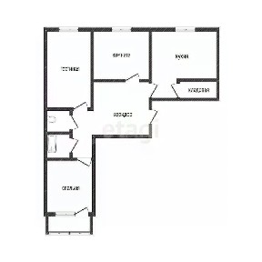 Продается 3-комн. квартира, 62,6 м²