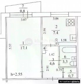 Продается 1-комн. квартира, 34 м²