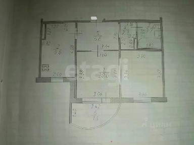 Продается 1-комн. квартира, 42,8 м²