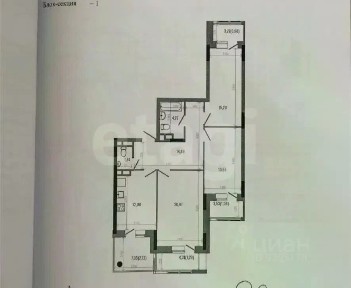 Продается 3-комн. квартира, 83 м²