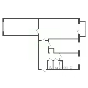Продается 3-комн. квартира, 58,1 м²
