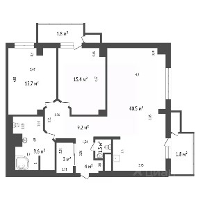 Продается 3-комн. квартира, 98,9 м²