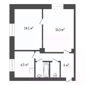Продается 2-комн. квартира, 47,3 м²