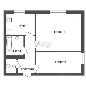 Продается 2-комн. квартира, 40,1 м²