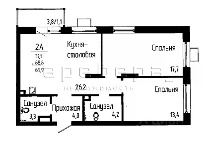 Красноярский край, Красноярск, р-н Октябрьский, Свободный просп., 66М
