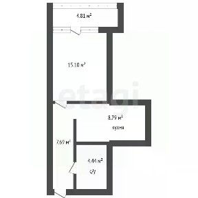 Продается 1-комн. квартира, 36,4 м²