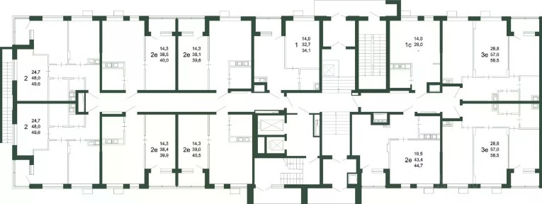 Продается 1-комн. квартира, 44,7 м²