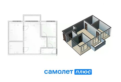 Продается 2-комн. квартира, 42,6 м²