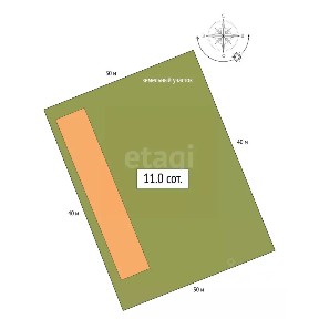 Продается 1-этажный дом, 68 м²