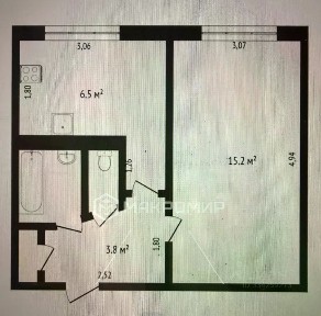 Сдается 1-комн. квартира, 28,9 м²