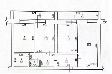 Продается 3-комн. квартира, 64,4 м²