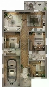Продается 1-этажный дом, 100 м²