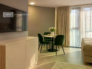 Продается апартаменты-студия, 34,8 м²