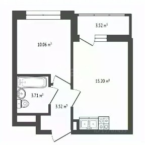 Продается 1-комн. квартира, 32,5 м²