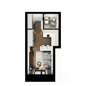 Продается студия, 20,6 м²
