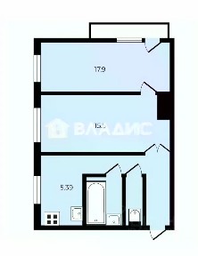 Продается 2-комн. квартира, 48,5 м²