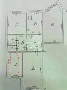 Продается 4-комн. квартира, 80,2 м²