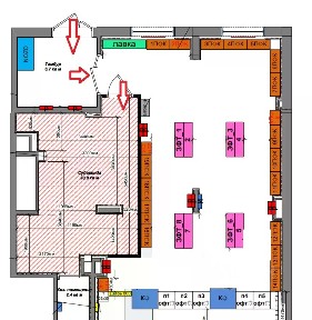 Сдается торговая площадь, 20 м²